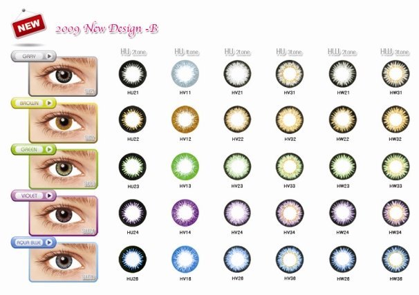 Contact Lenses Colors