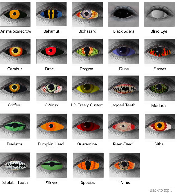 Contact Lenses Halloween