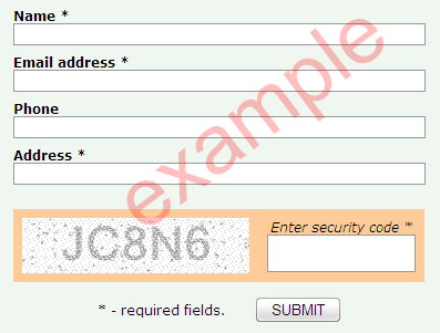 Contact Us Form Html