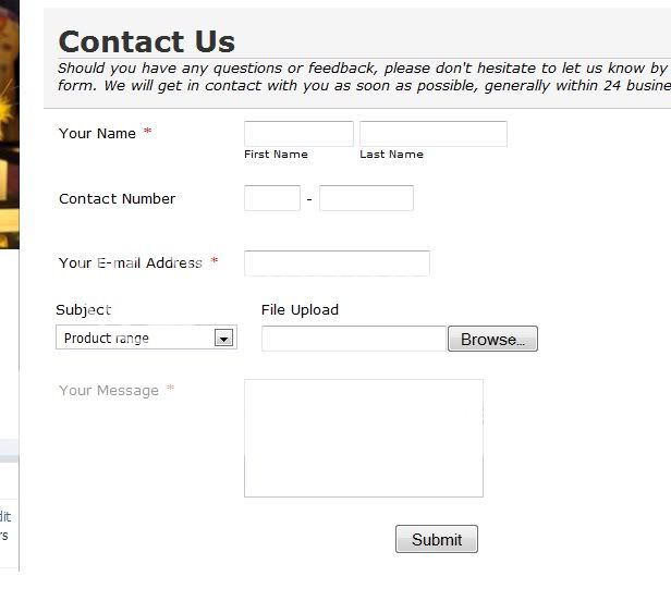 Contact Us Form In Php Code