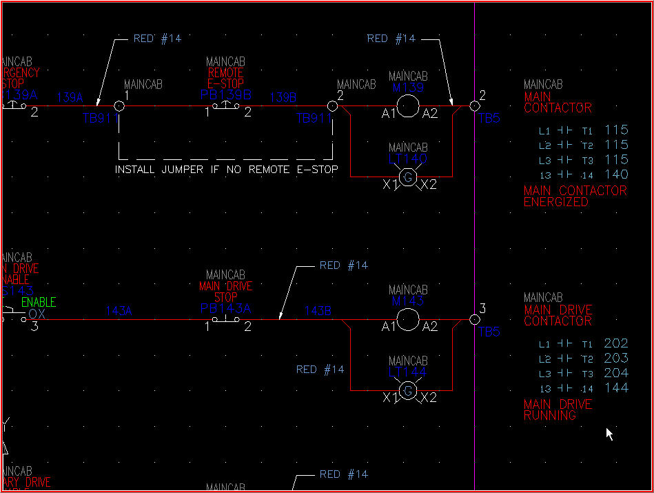 Contactor Symbol On A Schematic