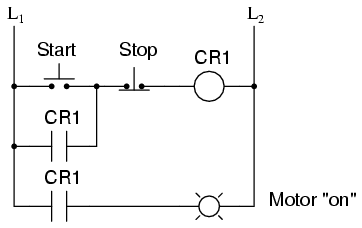 Contactor Wiring Diagram Start Stop