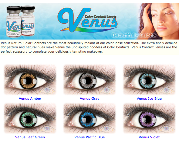 Contacts Colors