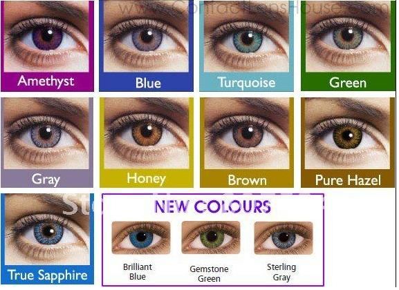 Contacts Colors For Dark Eyes