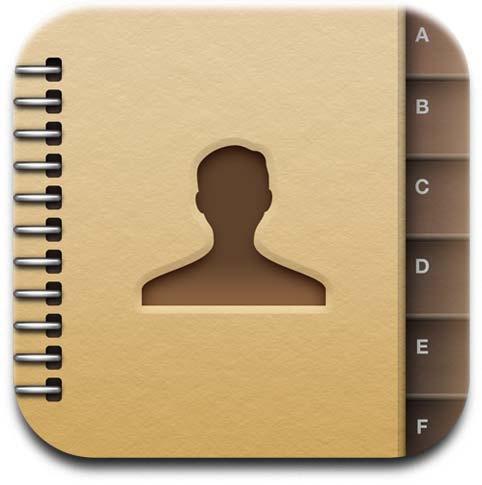 Contacts Icon On Iphone