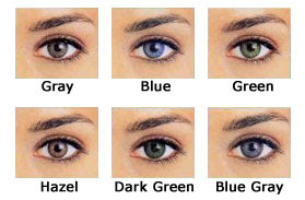 Contacts Lenses Colors