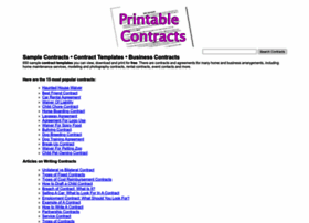 Contract Agreement Sample For Employee