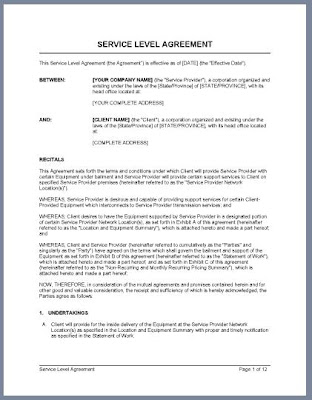 Contract Agreement Template Between Two Parties