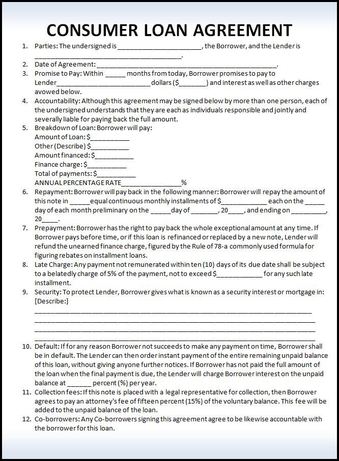 Contract Agreement Template Free