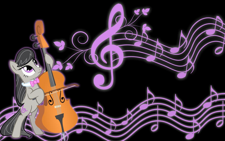 Cool Music Notes Wallpaper