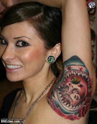 Cool Music Tattoos For Girls