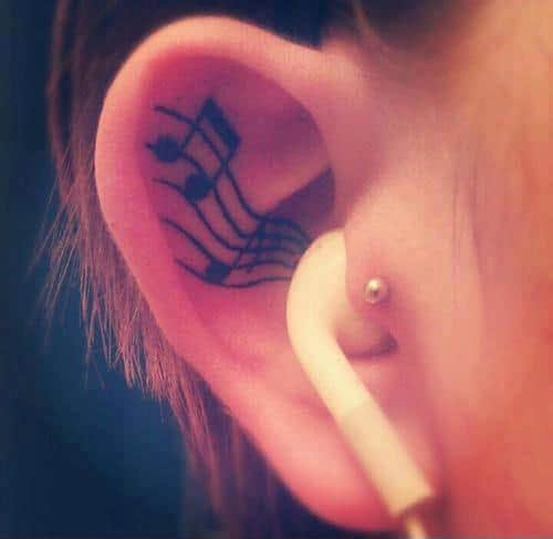 Cool Musical Tattoos