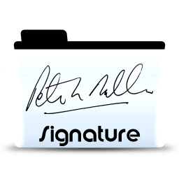 Copyright Signature On Photos