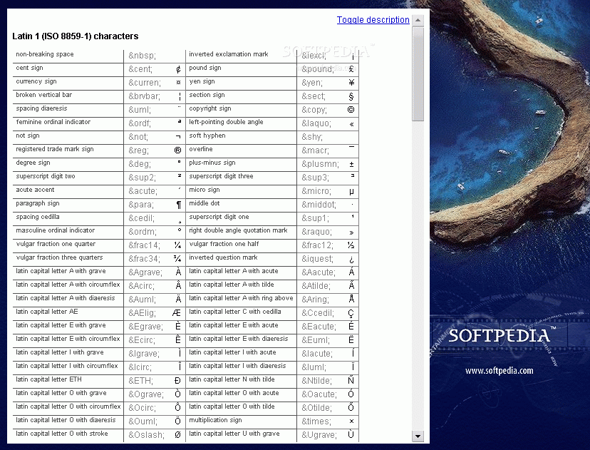 Copyright Symbol Html Entity