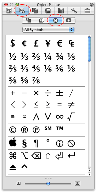 Copyright Symbol Mac Code