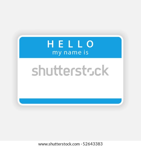 Corporate Name Tags Design