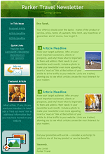 Corporate Newsletter Layout