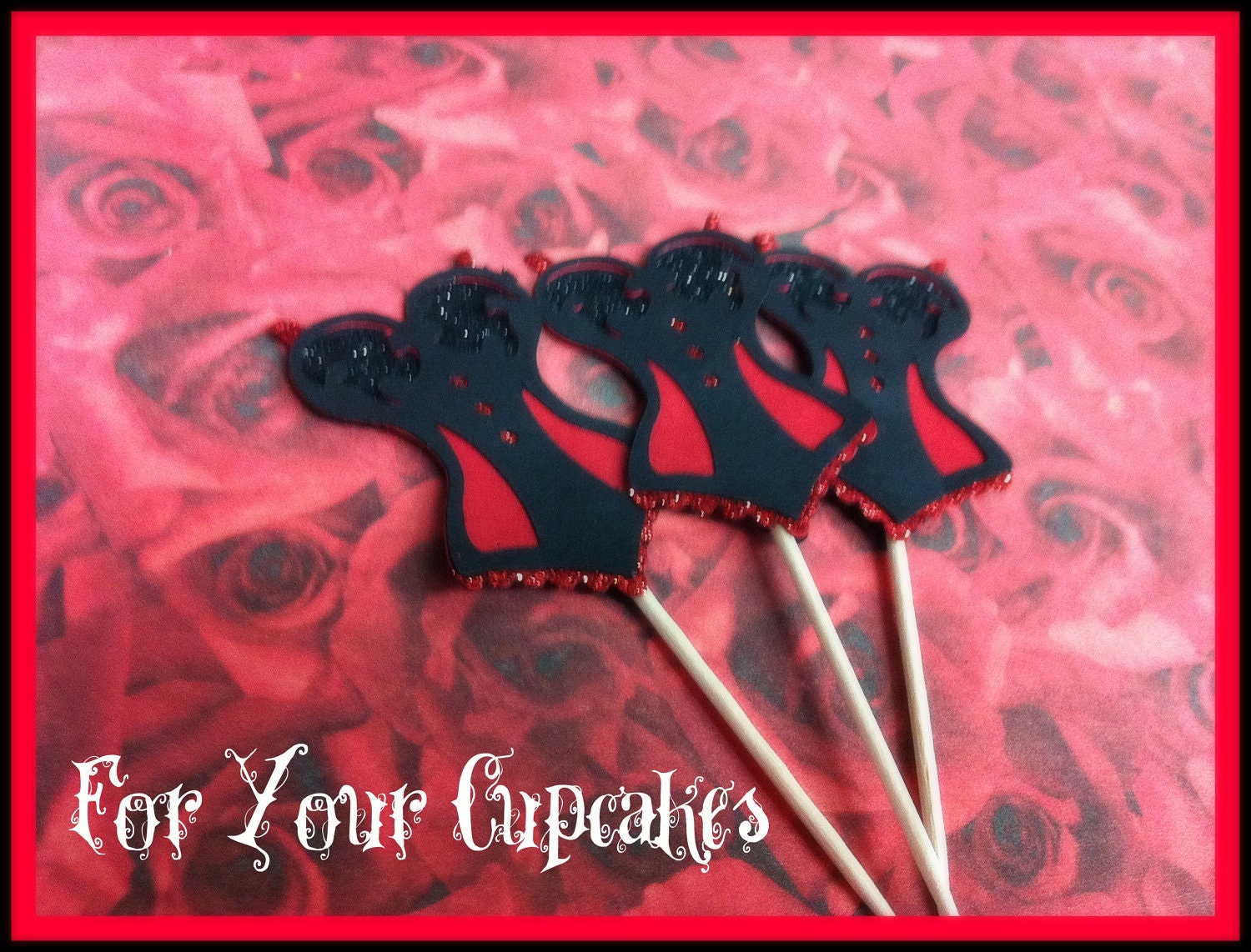 Corset Cake Decorations