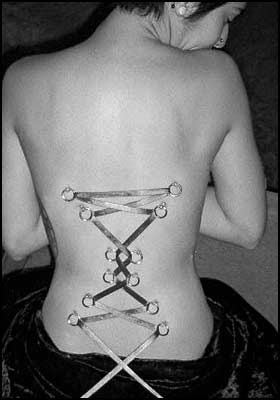 Corset Piercing On Back