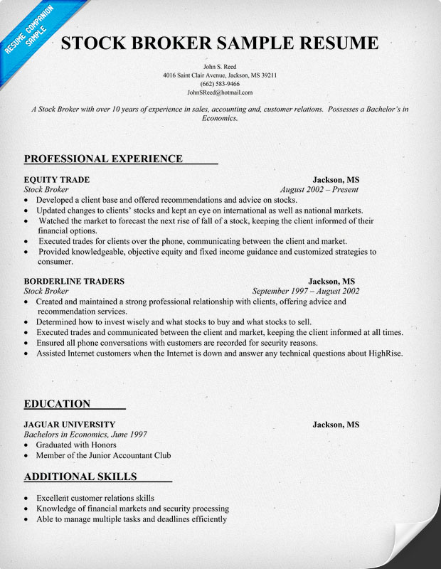 Cost Accountant Resume Example