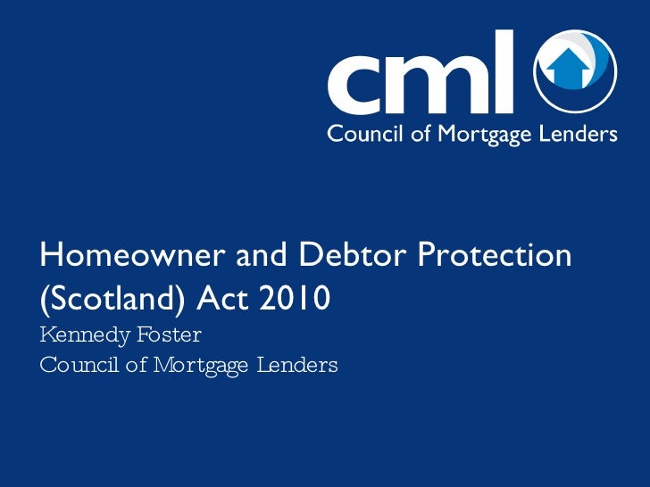 Council Of Mortgage Lenders