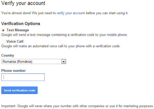 Create Gmail Account