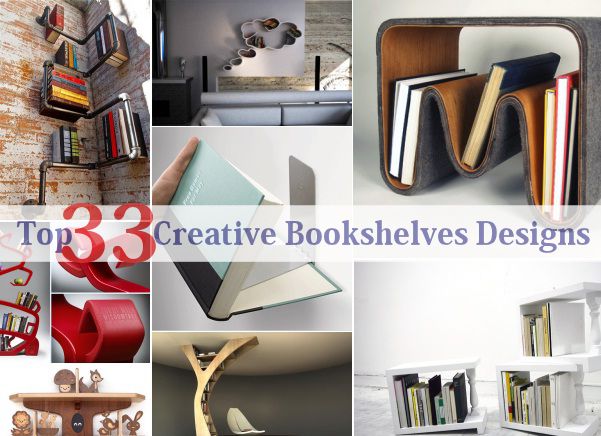 Creative Bookshelf Ideas