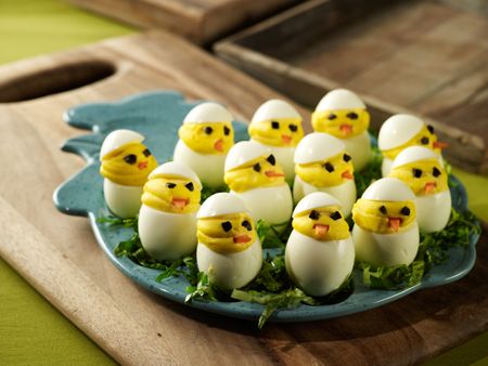 Creative Deviled Eggs For Easter