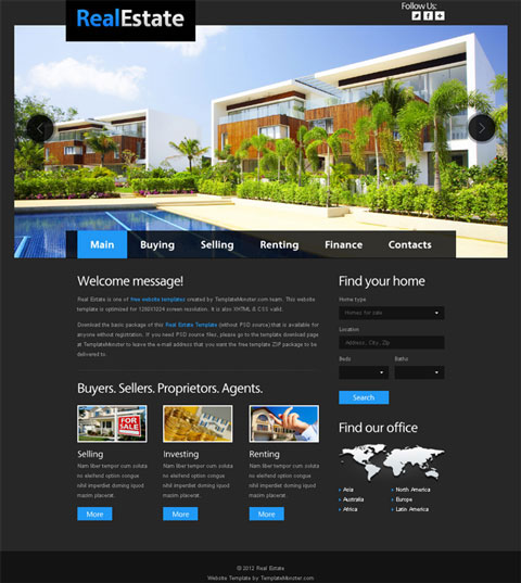 Creative Real Estate Websites