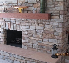 Cultured Stone Fireplace Design Ideas