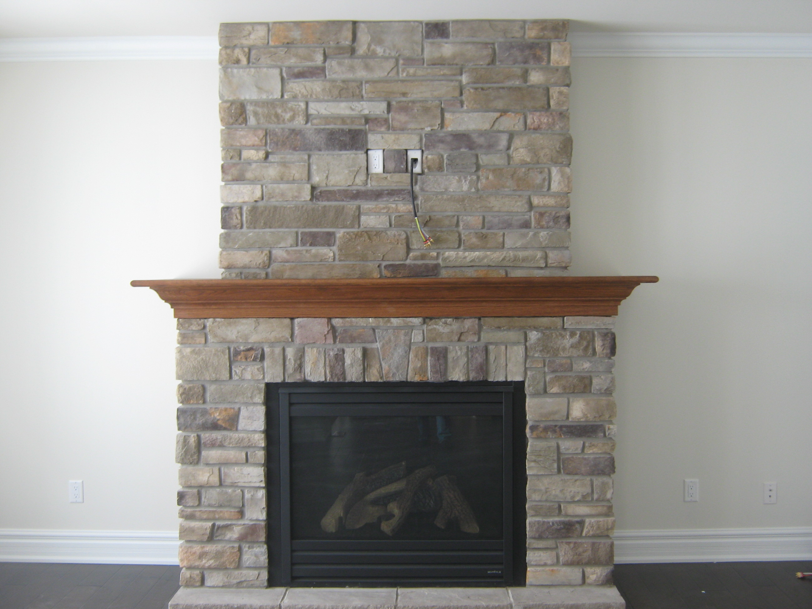 Cultured Stone Fireplace Designs Pictures