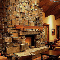 Cultured Stone Fireplace Designs Pictures