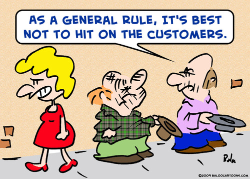 Customers Cartoon