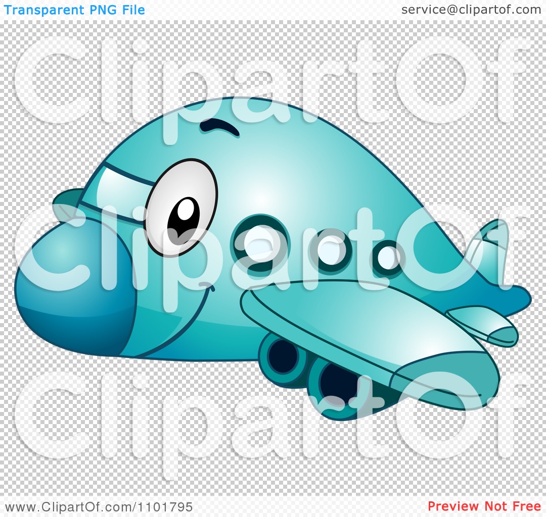 Cute Aeroplane Clipart