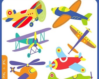 Cute Aeroplane Clipart