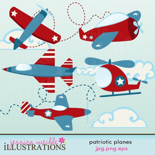 Cute Aeroplane Clipart