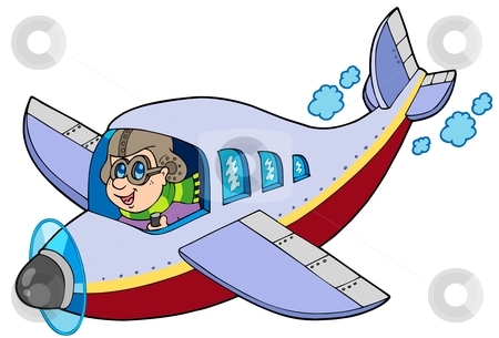 Cute Aeroplane Clipart