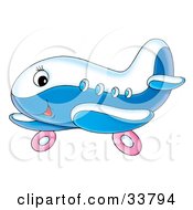 Cute Aeroplane Clipart