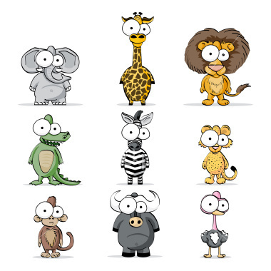 Cute Animals Cartoon Pictures