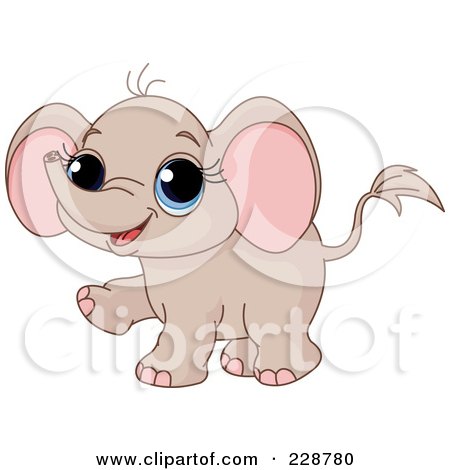 Cute Baby Elephant Tattoos