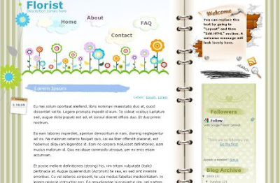 Cute Blogspot Templates