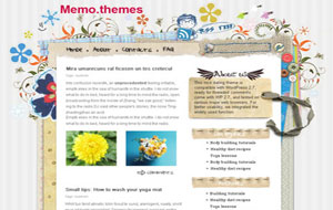 Cute Blogspot Templates Free