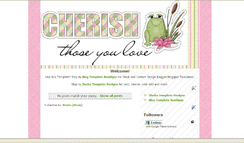 Cute Blogspot Themes