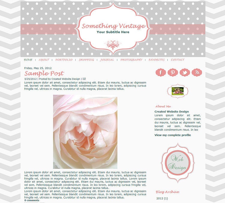 Cute Blogspot Themes