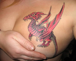 Cute Dragon Tattoo Designs For Women