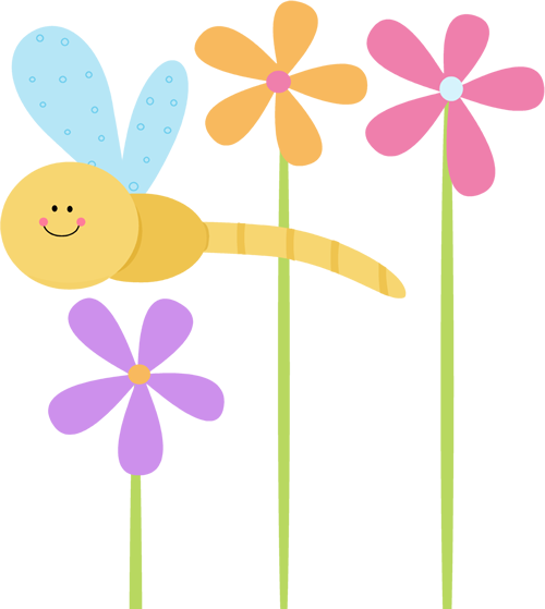 Cute Dragonfly Clipart