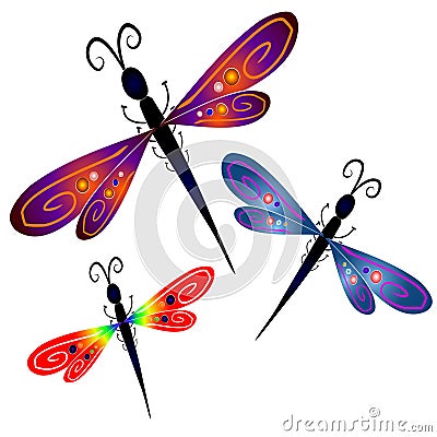 Cute Dragonfly Clipart