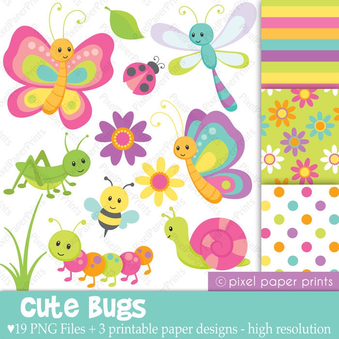 Cute Dragonfly Clipart