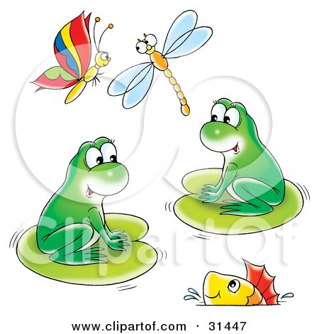 Cute Dragonfly Clipart