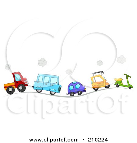 Cute Transportation Clipart